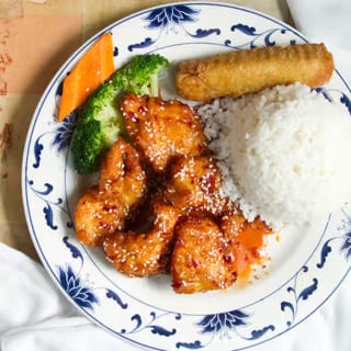 58. Sesame Chicken (Lunch Special)